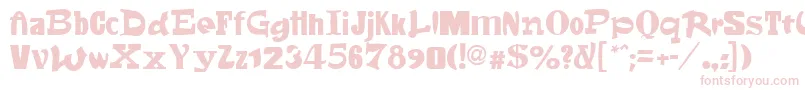 Więcej informacji o czcionce Fontsale Czcionka Fontsale – różowe czcionki na białym tle