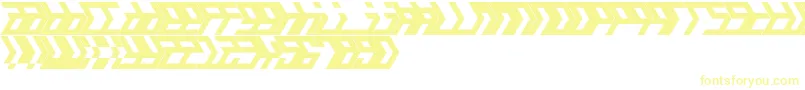 Amalgam Font – Yellow Fonts on White Background
