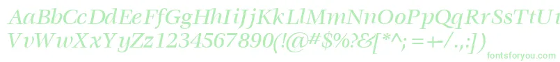 VoracemediumsskItalic Font – Green Fonts