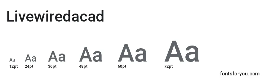Livewiredacad Font Sizes