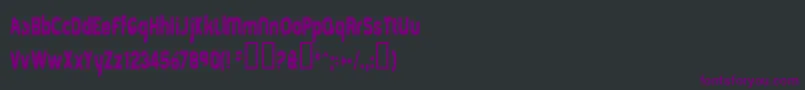 Шрифт Mold – фиолетовые шрифты на чёрном фоне