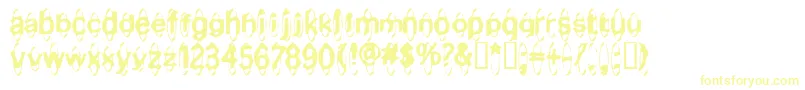 MischstabApfelsaft-Schriftart – Gelbe Schriften