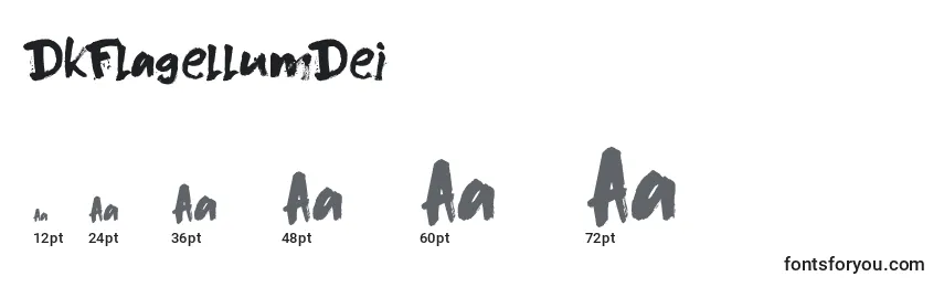 DkFlagellumDei Font Sizes