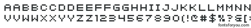 Шрифт SfIntermosaic – тактильные шрифты