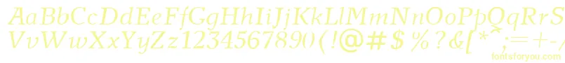 NewJournalItalic Font – Yellow Fonts