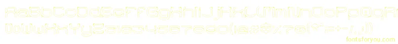 RaynalizHollow Font – Yellow Fonts