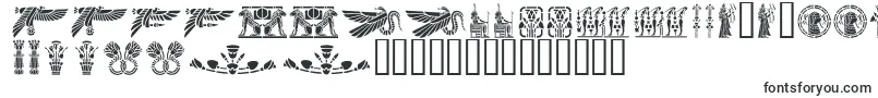 Czcionka GeEgyptianArt – czcionki fryzyjskie