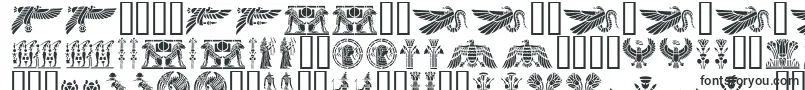 Шрифт GeEgyptianArt – словацкие шрифты