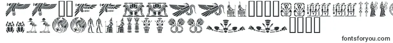 Czcionka GeEgyptianArt – macedońskie czcionki