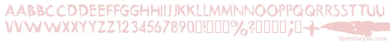 Beautifulfuture Font – Pink Fonts on White Background