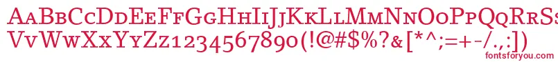 LinoletterRomanSmallCapsOldstyleFigures Font – Red Fonts