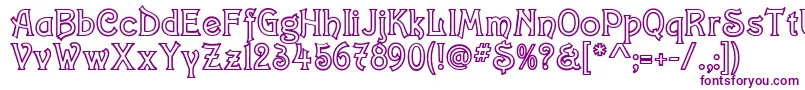 ConstaciaModernDeco-Schriftart – Violette Schriften