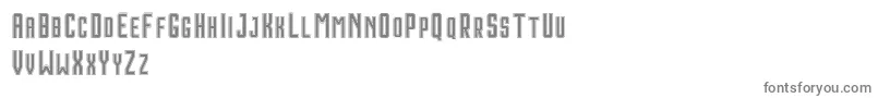 Шрифт HoustonDoubleDemo – серые шрифты