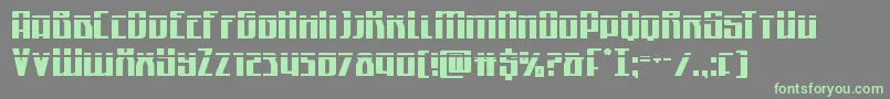 Quantummalicelaser Font – Green Fonts on Gray Background