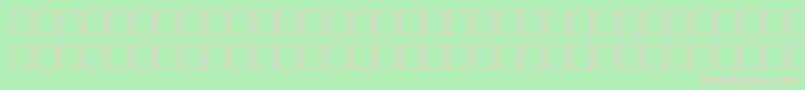 fuente Bodfwfi – Fuentes Rosadas Sobre Fondo Verde