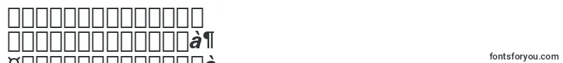 フォントZurichBoldItalicWin95bt – シンハラ文字