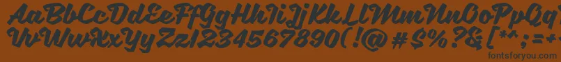 More about SweetSorrow Font SweetSorrow Font – Black Fonts on Brown Background