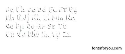 Chokoshadow Font