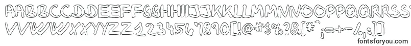 KlausJohansenHollow Font – Fonts for Corel Draw