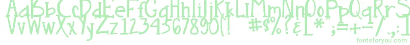 DjbNouveauStraight Font – Green Fonts