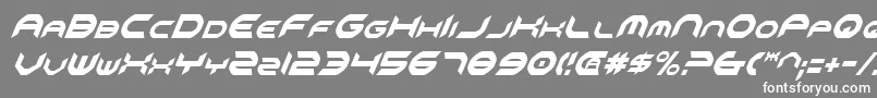Omniv2ci Font – White Fonts on Gray Background