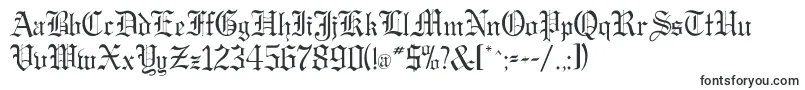Шрифт Gregorianflf – шрифты, начинающиеся на G