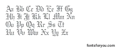 Обзор шрифта Gregorianflf
