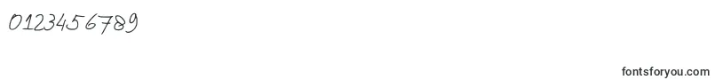 Jobboof-Schriftart – Schriften für Zahlen und Nummern