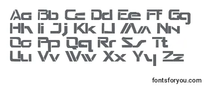 Seperated Font