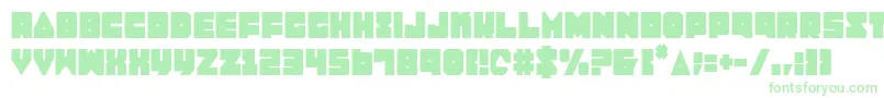 Lobotommyc Font – Green Fonts on White Background