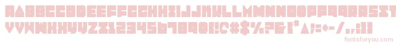 Lobotommyc Font – Pink Fonts on White Background