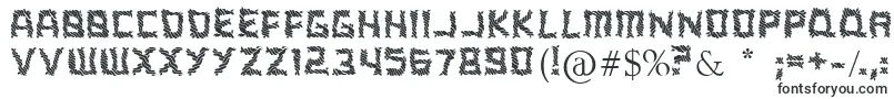 Шрифт ARippingYarnToo – графитовые шрифты