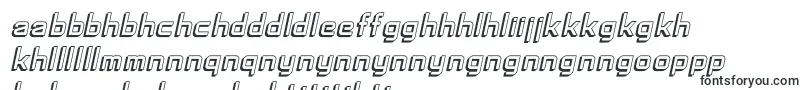 SfChaerilidaeShadedOblique Font – Sotho Fonts