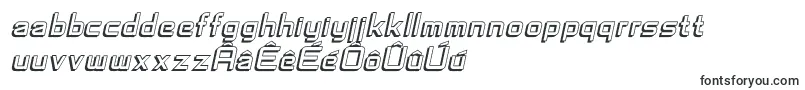 SfChaerilidaeShadedOblique-Schriftart – friesische Schriften