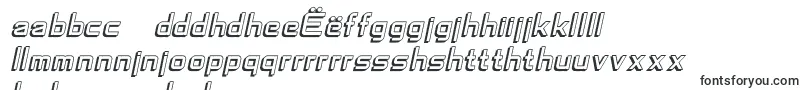Шрифт SfChaerilidaeShadedOblique – ньянджа шрифты