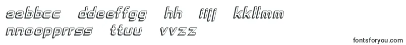 SfChaerilidaeShadedOblique-Schriftart – esperanto Schriften