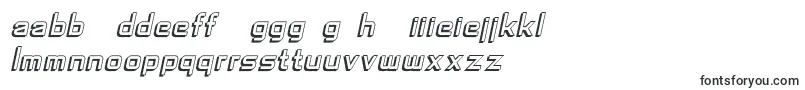 フォントSfChaerilidaeShadedOblique – マルタのフォント