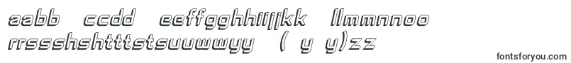 フォントSfChaerilidaeShadedOblique – ハウスフォント
