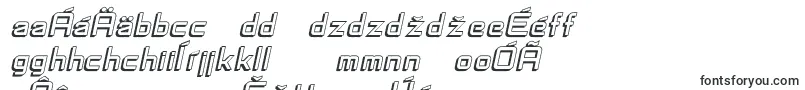 SfChaerilidaeShadedOblique-Schriftart – slowakische Schriften