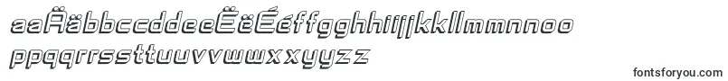 フォントSfChaerilidaeShadedOblique – マケドニア文字