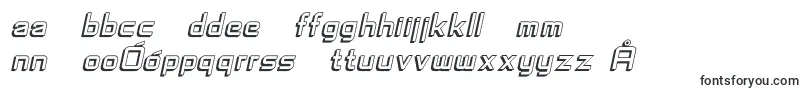 SfChaerilidaeShadedOblique-Schriftart – polnische Schriften