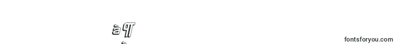 フォントSfChaerilidaeShadedOblique – シンハラ文字