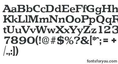 PenthouseserialBold font – multiline Fonts