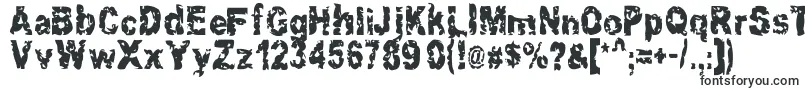 Hacknslash-Schriftart – Schriftarten, die mit H beginnen