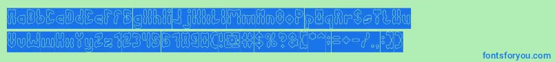Más sobre la fuente AntiqueRetroHollowInverse fuente AntiqueRetroHollowInverse – Fuentes Azules Sobre Fondo Verde