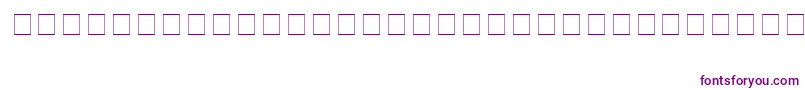 Gaeil1 Font – Purple Fonts on White Background
