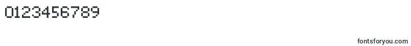 Graphicpixel-Schriftart – Schriften für Zahlen und Nummern