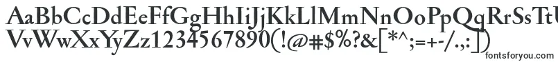 JannonantBold-fontti – leveät fontit