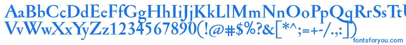 JannonantBold Font – Blue Fonts