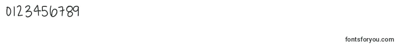Holidaysarecoming Font – Fonts for Numbers and Digits